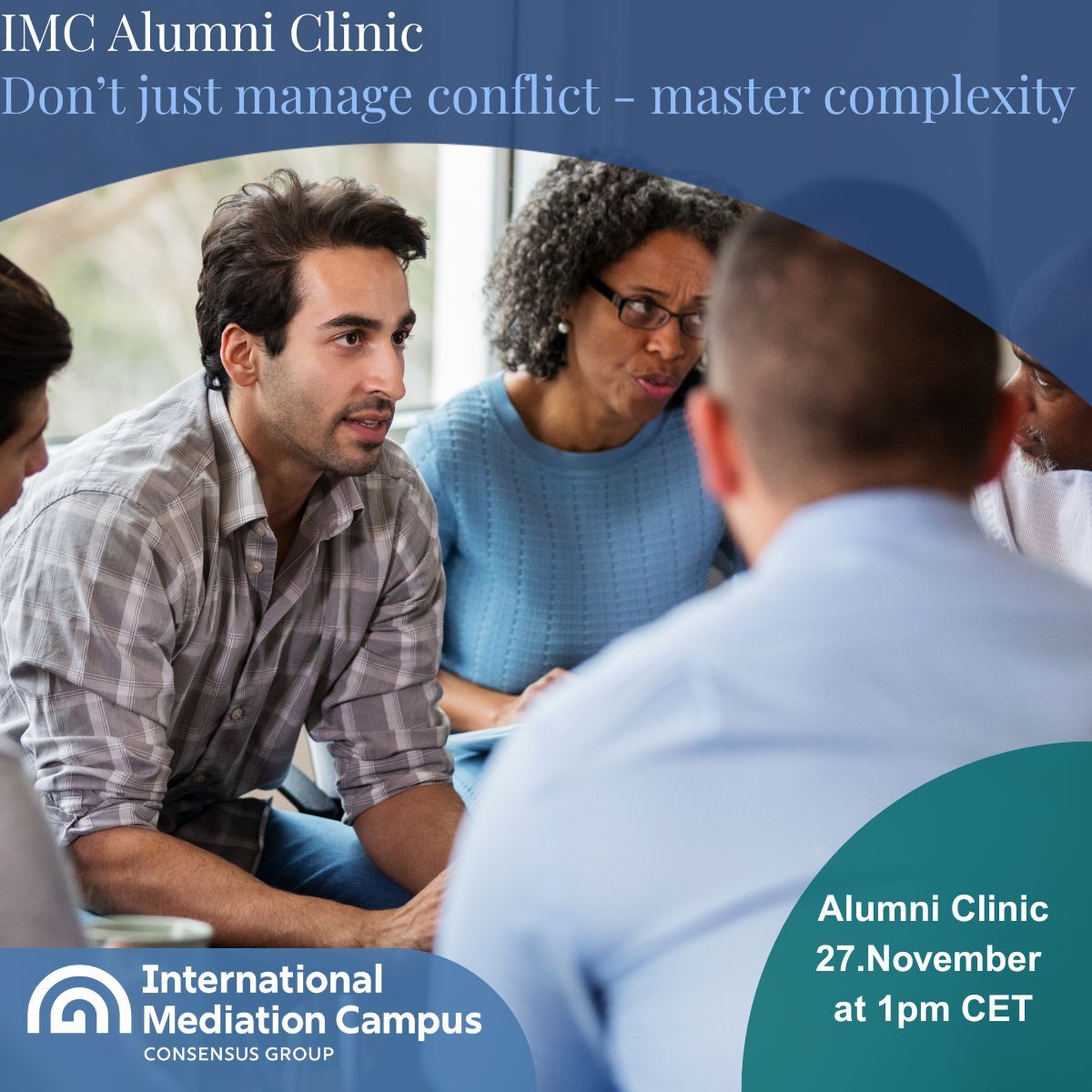 IMC Alumni Clinic - Dealing with Complex Actors in Mediation