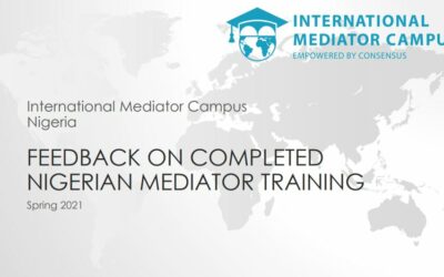 International Mediator Campus: Nigeria 2021