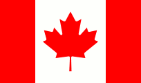 die kanadische Flagge