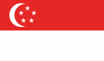 bandeira de Cingapura